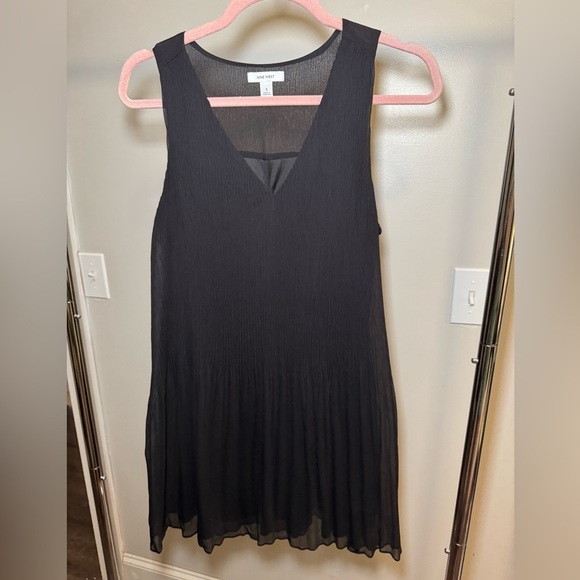 Nine West Black V-Neck Dress - Picture 1 of 2